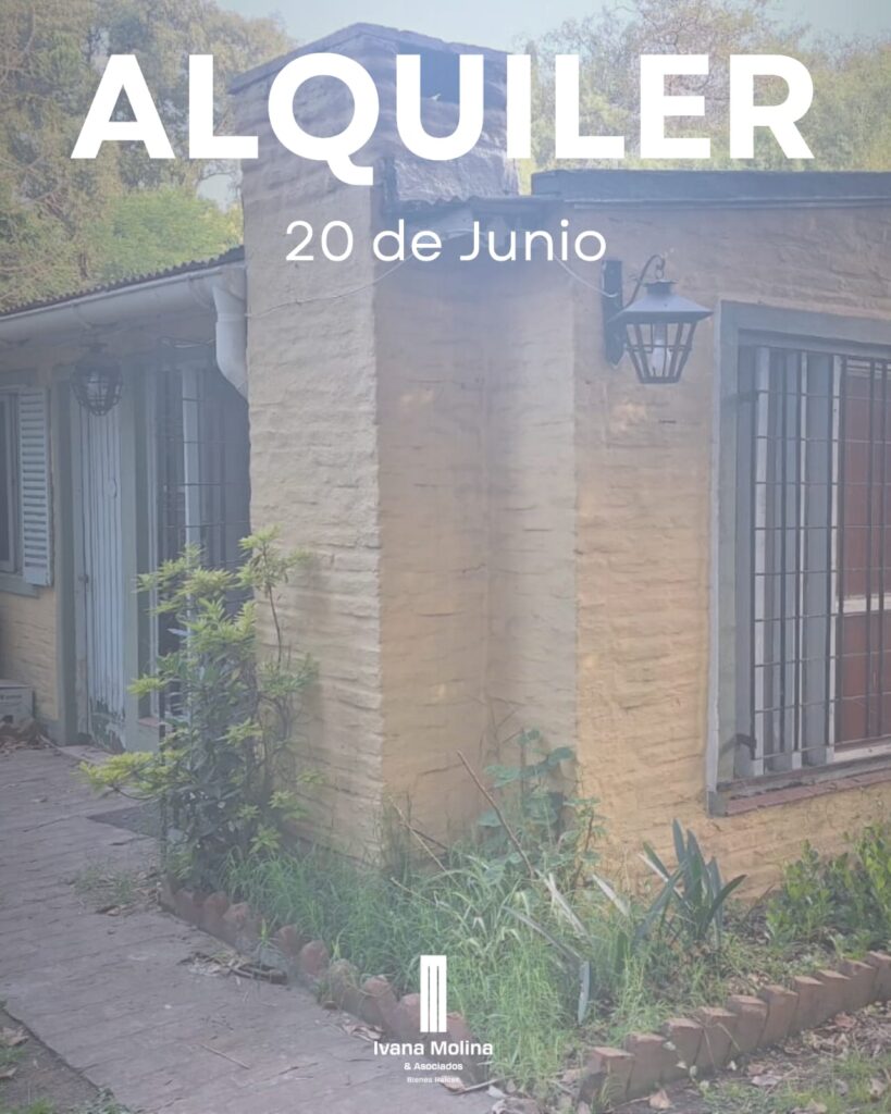 Alquiler 20 de Junio 1